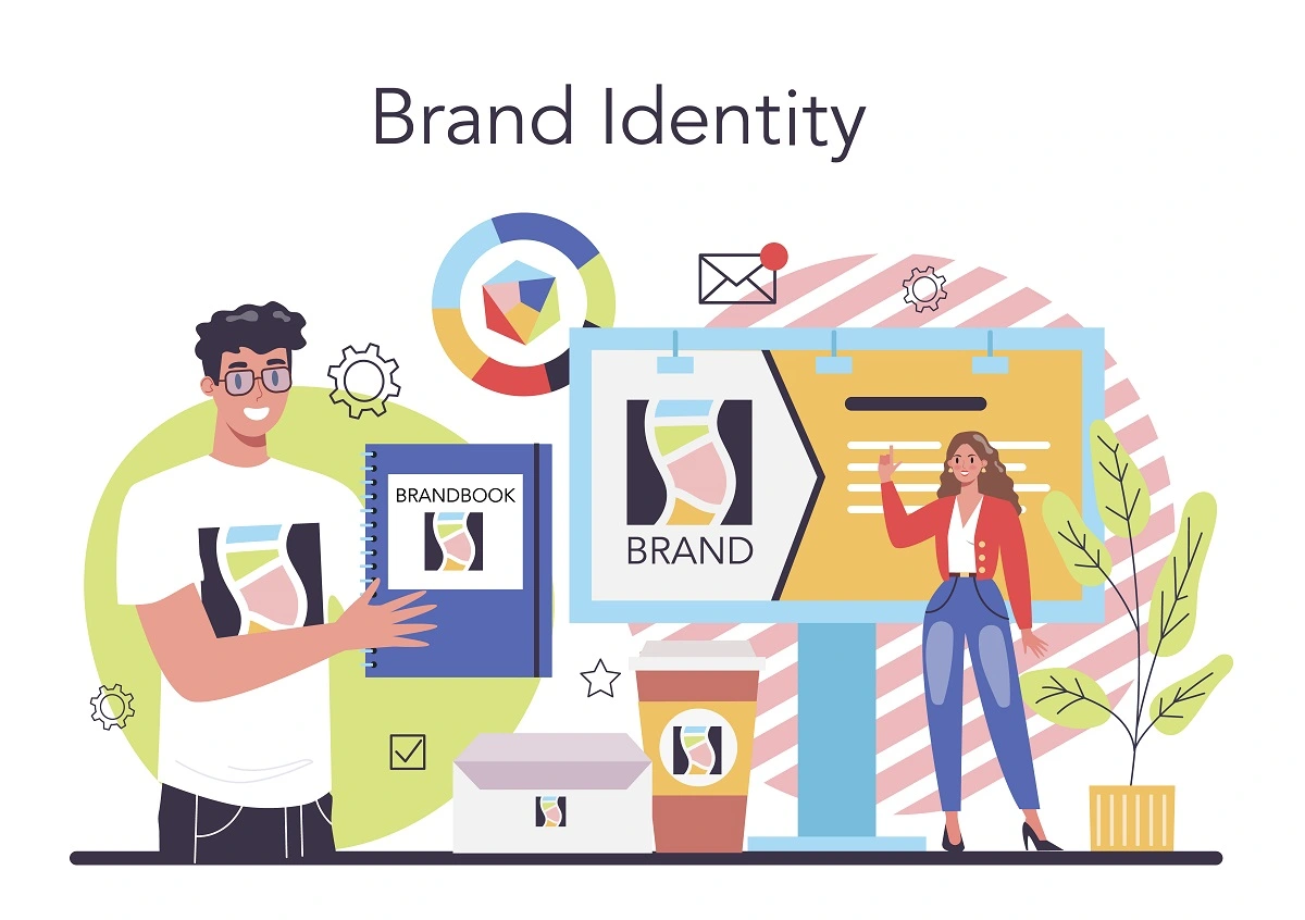 Create a strong brand identity image